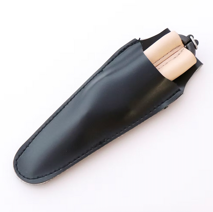 japan mini secateur leather