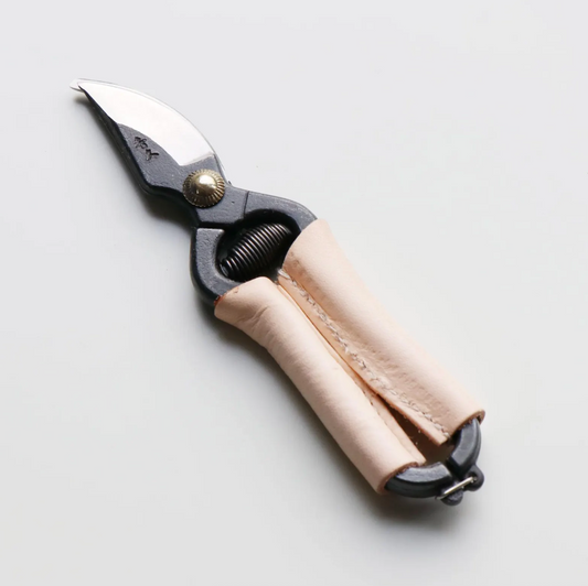 japan mini secateur leather