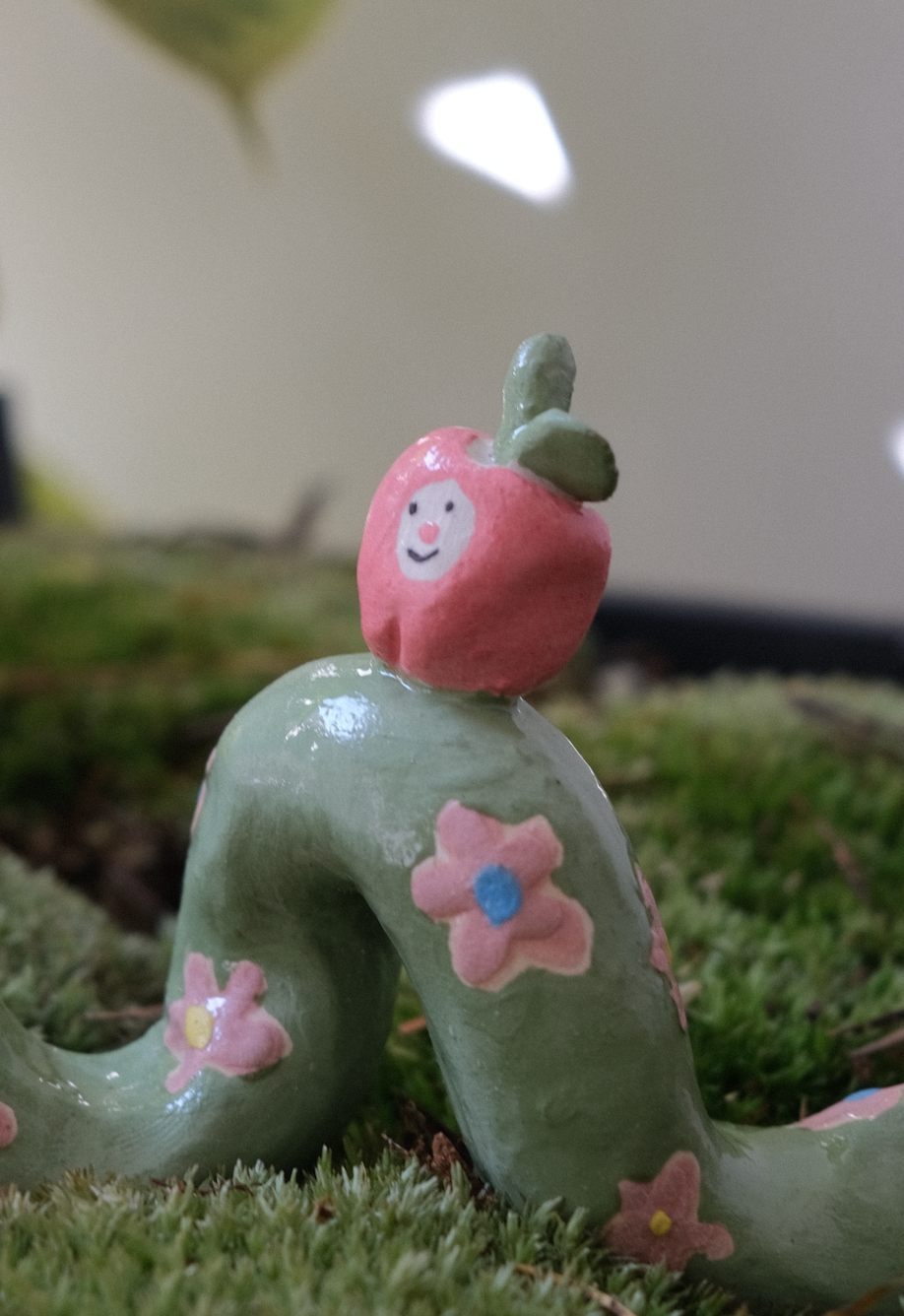 peach-face worms